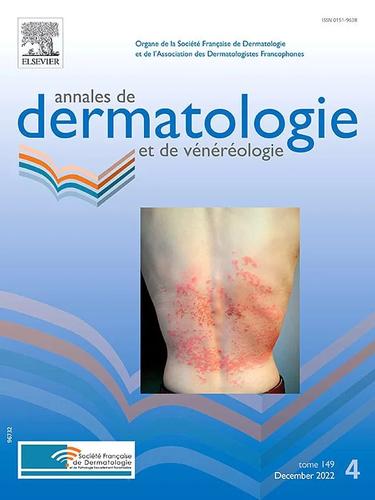 Annales de dermatologie<br/>et de vénérologie<br/>(version bleue)